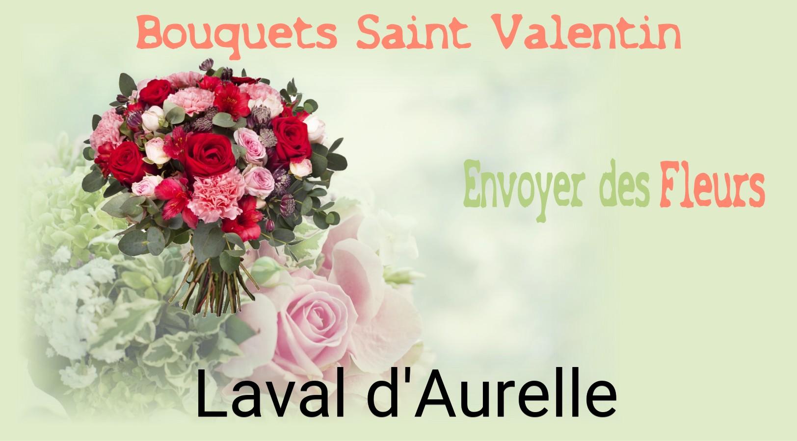 Roses de Saint-Valentin livrées à Laval-d'Aurelle
